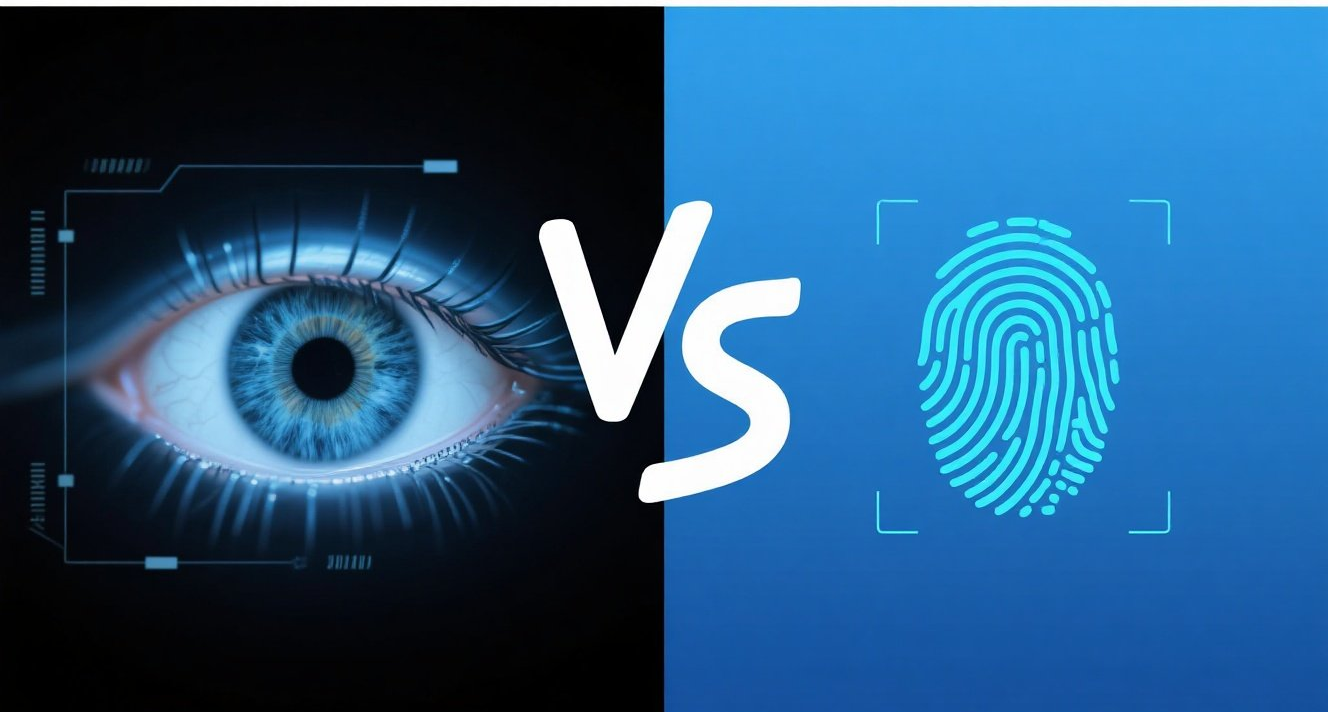 iris vs fingerprint recognition