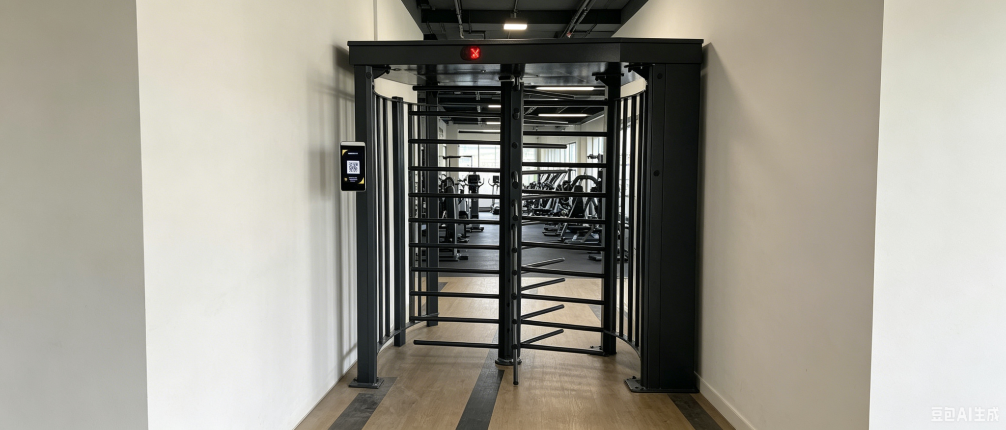 RA08 Full-Height Turnstile Access Control and Attendance Solution for Gyms