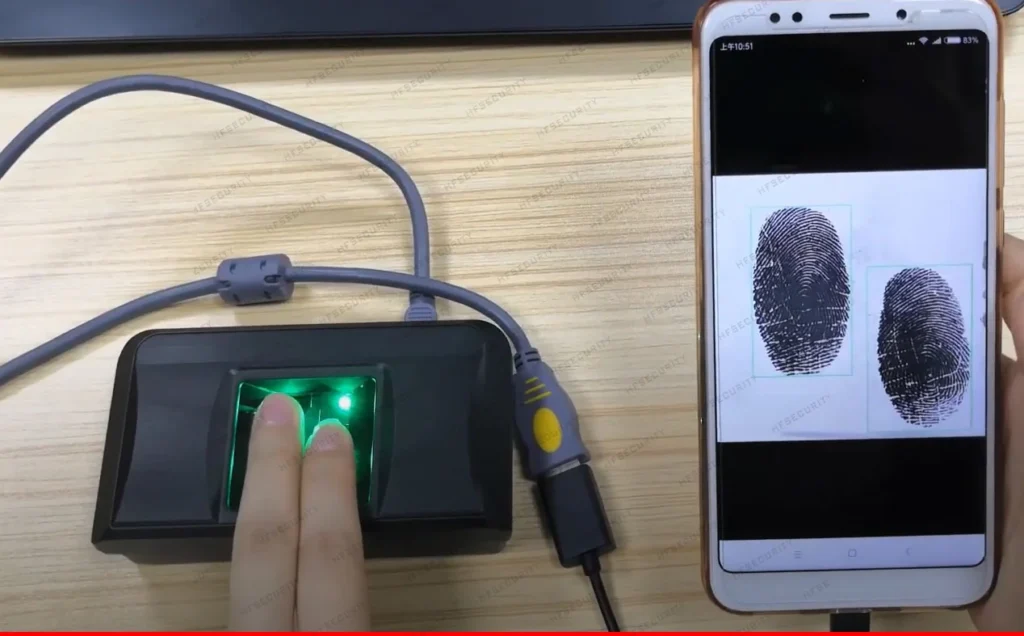 fingerprint scanner app for android