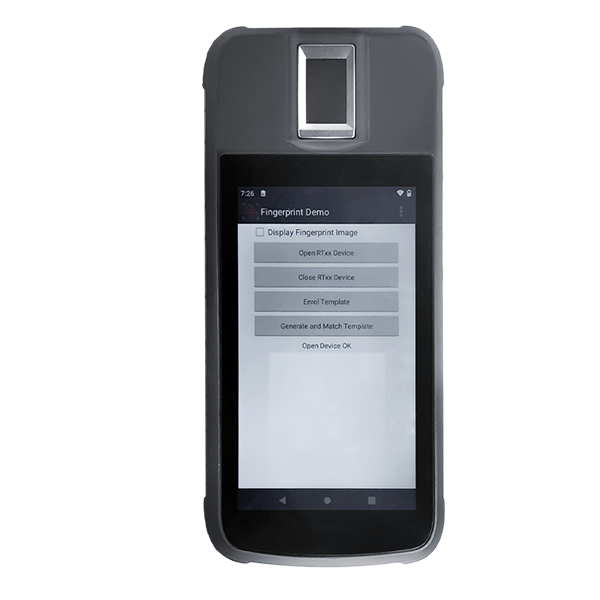 FAP520 5 inch biometric tablet
