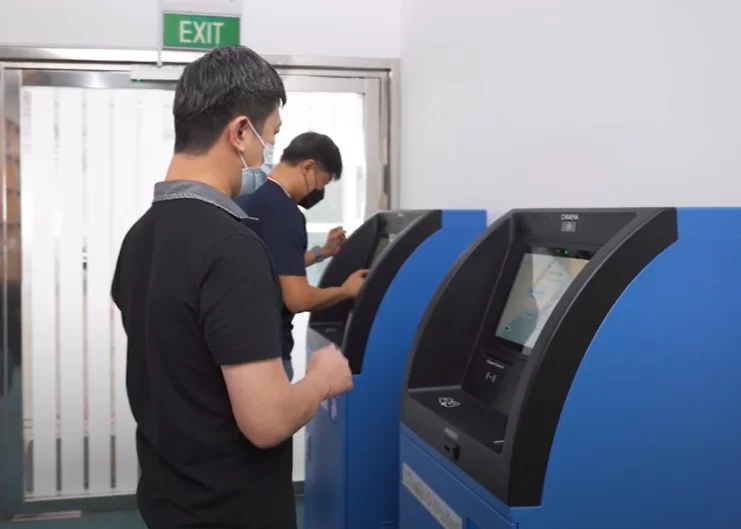 Kiosk xét nghiệm COVID