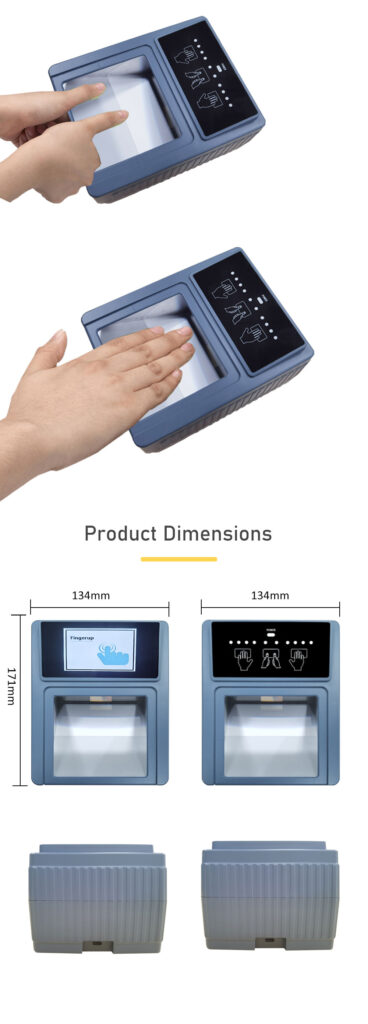 BIO600 Criminal Identification fingerprint scanner