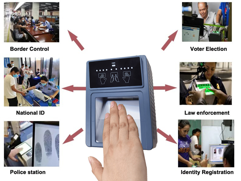 Bio600 National ID Ten Fingerprint Scanner