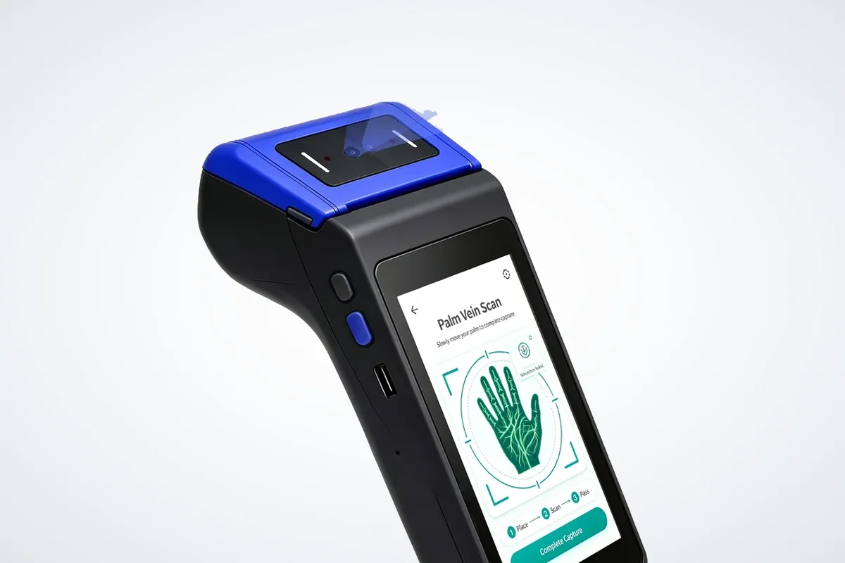 HF-HP500PV PCI EMV certified palm vein POS terminal &mdash; https://hfsecurity.cn
