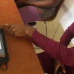 Horloge du scanner d'empreintes digitales HFSECURITY