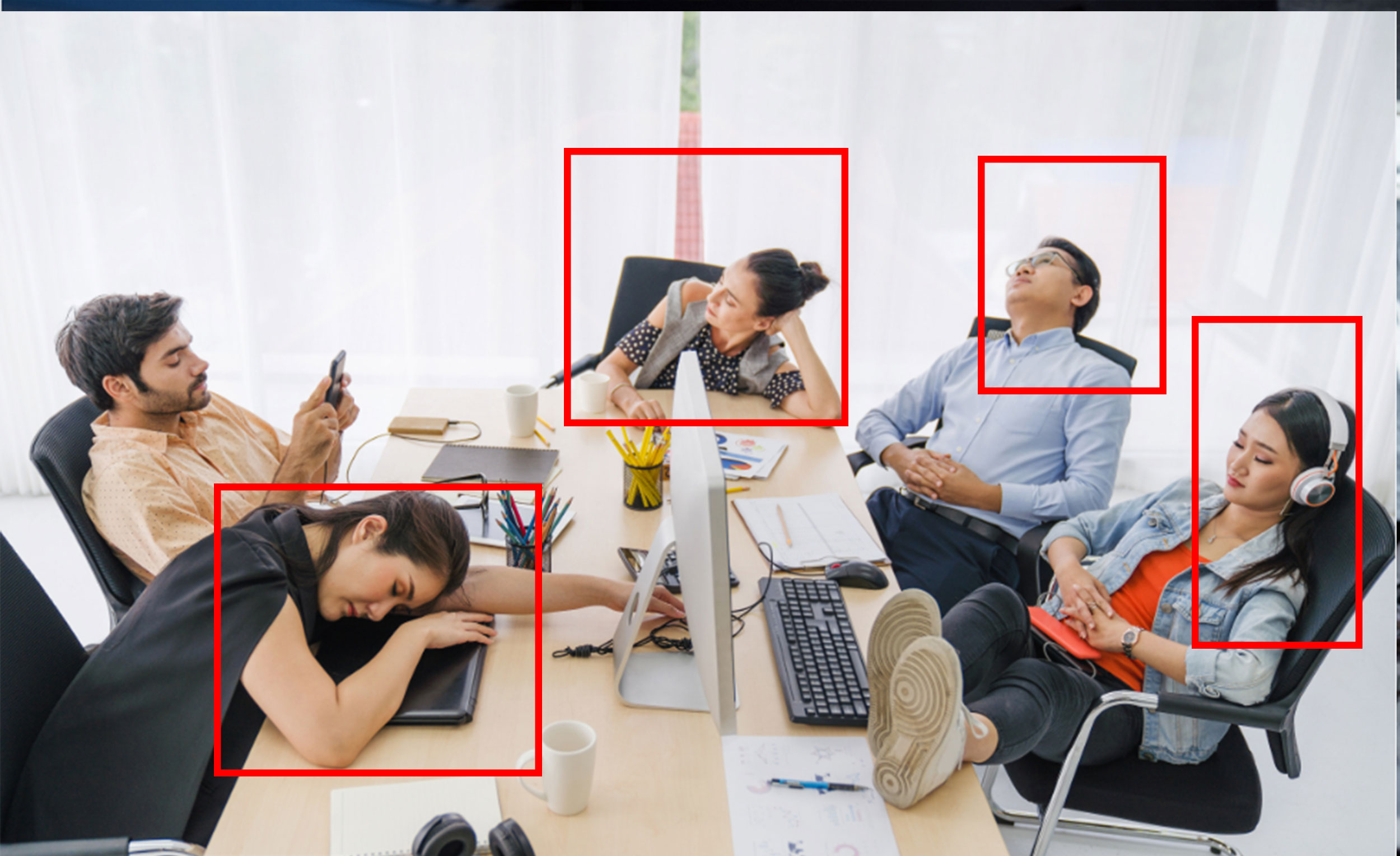 Sleeping-post-detection