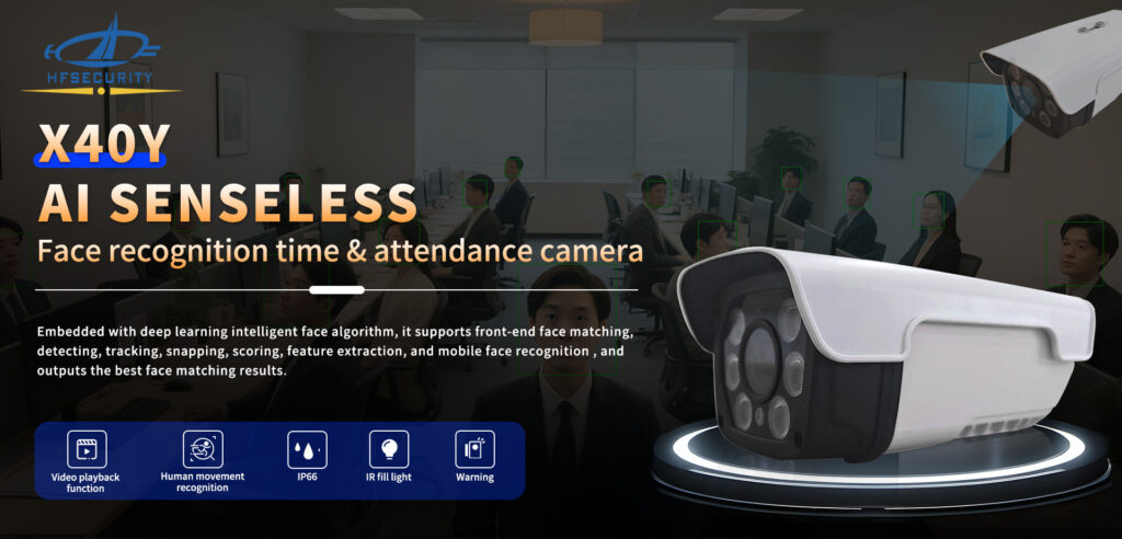 X40Y AI Senseless face recognition camera