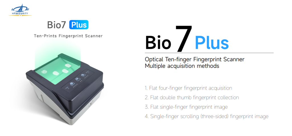 escáner de huellas dactilares bio7plus-ten