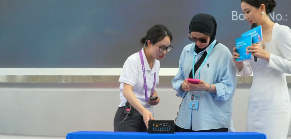 Customers Experience New Products