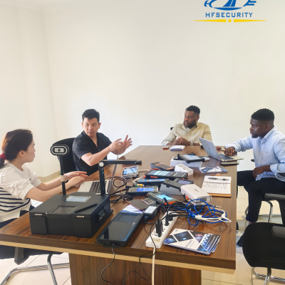 HFSecurity Visits Client in Ghana