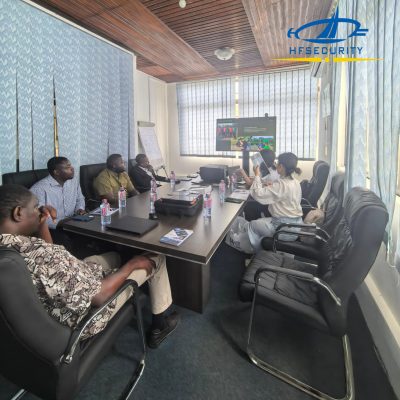 HFSecurity Visits Client in Ghana